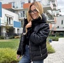 Cassandra kabát fekete – Szőrmehatású béléssel készült női kabát – Innova Fashion – 2. kép
